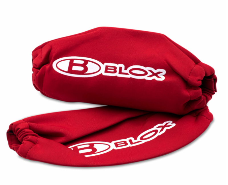 BLOX Racing Neoprene Coilover Covers - Red (Pair) - BXAP-00033-RD