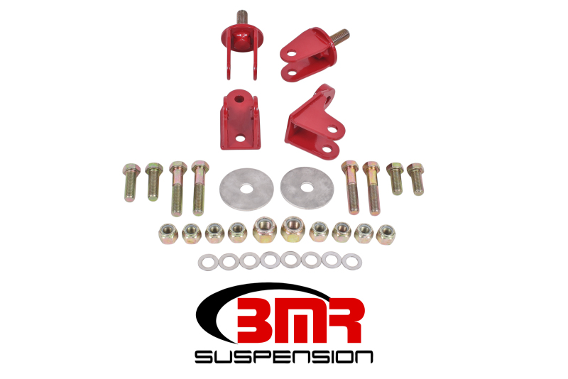 BMR 79-04 Fox Mustang Rear Coilover Conversion Kit w/o Control Arm Bracket - Red - CCK009R