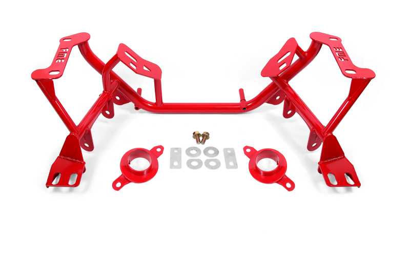 BMR 96-04 Ford Mustang K-Member Standard Version w/ Spring Perches - Red - KM742R