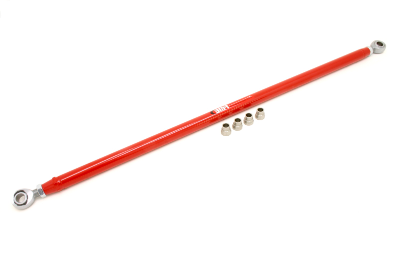BMR 05-14 S197 Mustang Chrome Moly Panhard Rod w/ Double Adj. Rod Ends - Red - MPHR012R