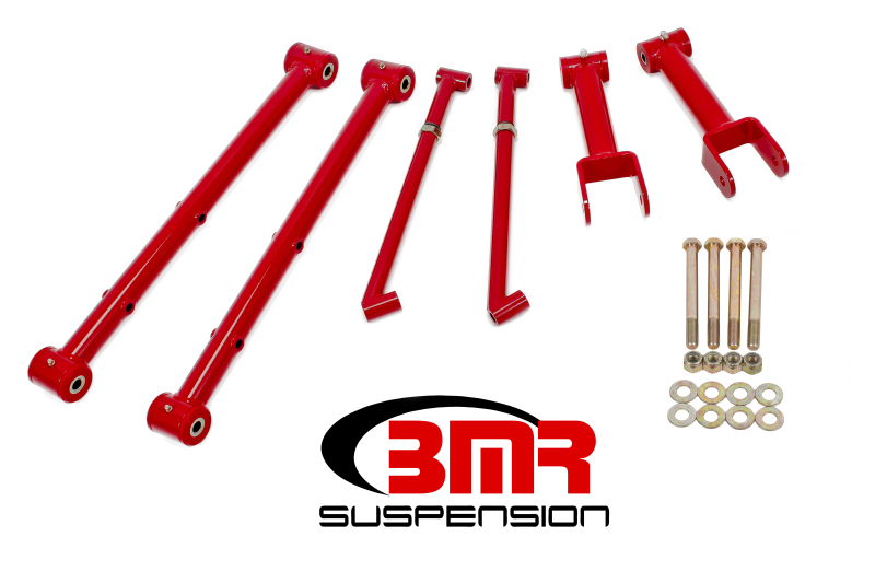 BMR 68-72 A-Body Non-Adj. Rear Suspension Kit - Red - RSK017R