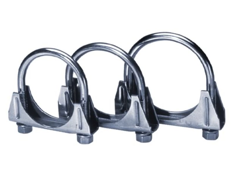 Borla Universal 2-1/2in Stainless Saddle Clamps - 18250
