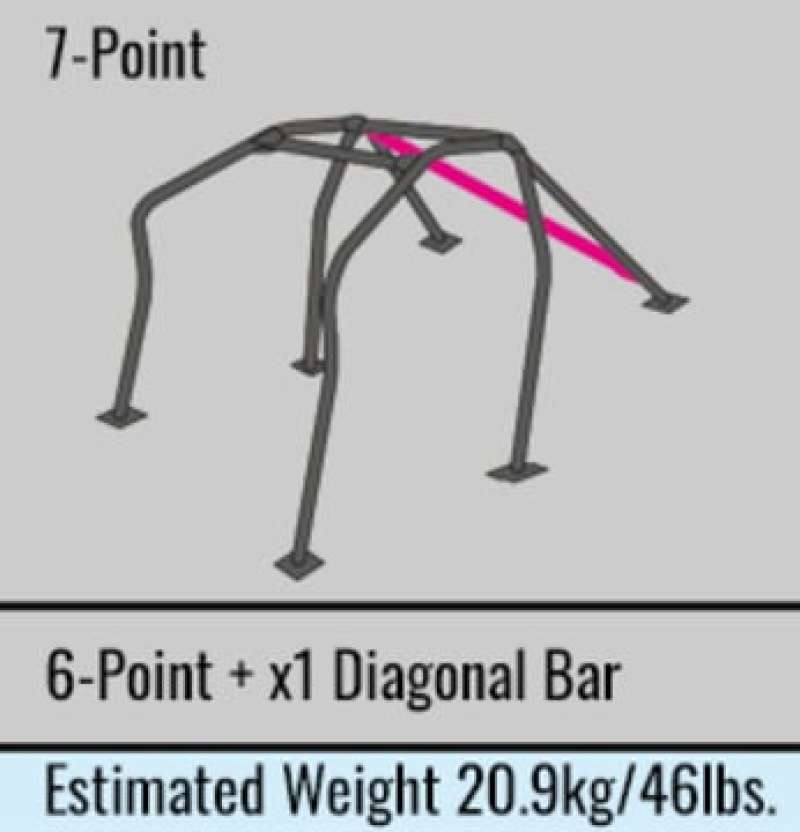 Cusco Roll Cage Weld-On Tabs / A-Pillar (S/O / No Cancel) - 307 261 F