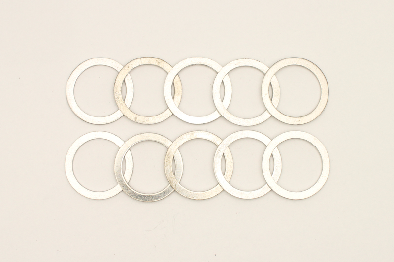 DeatschWerks -8 AN Aluminum Crush Washer (Pack of 10) - 6-02-0303