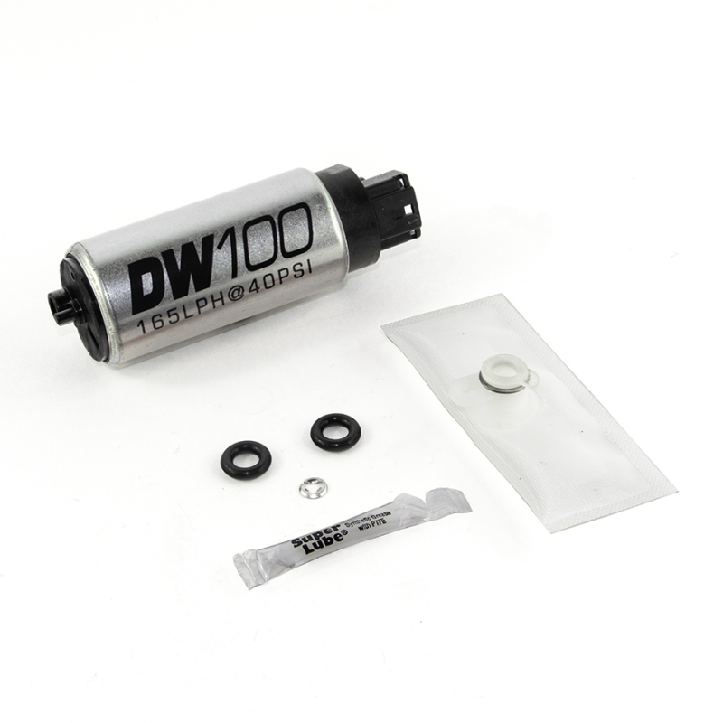 DeatschWerks 165 LPH In-Tank Fuel Pump w/ 06-11 Honda Civic (exc. SI) Install Kit - 9-101S-1007