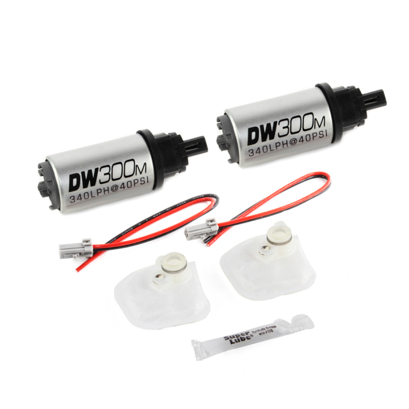 DeatschWerks 340 LPH Ford In-Tank Fuel Pump DW300M Series w/ 07-10 GT500 / GT500KR Install Kit - 9-305-1035