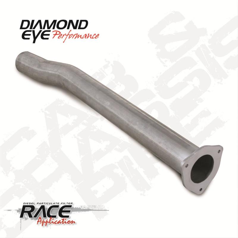 Diamond Eye INT PIPE 4in TURBO/CB SGL/DUAL 3-1/2in-4in AL 7 3L F250/350 1991-03 5 6 0L F250 03-07 - 121024