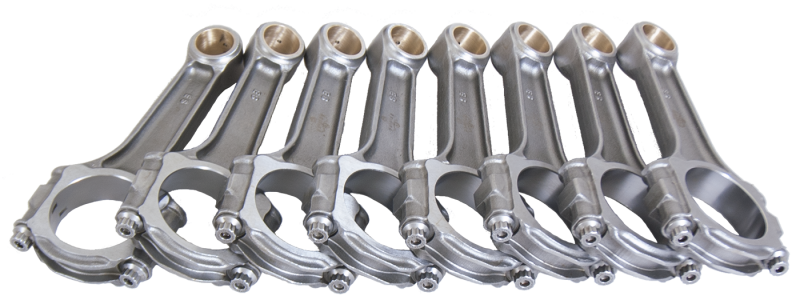 Eagle Chevrolet Big Block 5140 I-Beam Connecting Rod 6.135in w/ 7/16in ARP 8740 (Set of 8) - SIR6135B