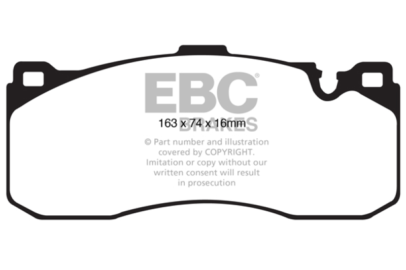 EBC 08-10 BMW 135 3.0 Twin Turbo Redstuff Front Brake Pads - DP31995C