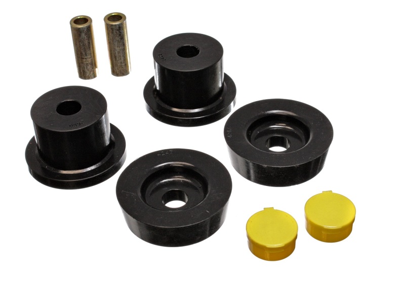 Energy Suspension 90-97 Mazda Miata Black Rear Differential Bushing Set - 11.4101G