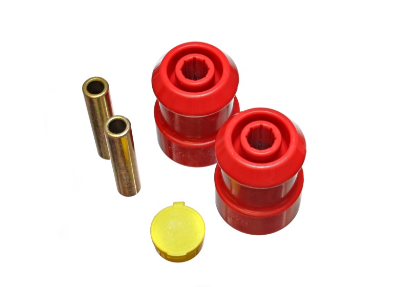 Energy Suspension 93-99 VW Cabrio/Golf III/GTI/Jetta III Red Rear End Axle Beam Bushing Set - 15.3119R