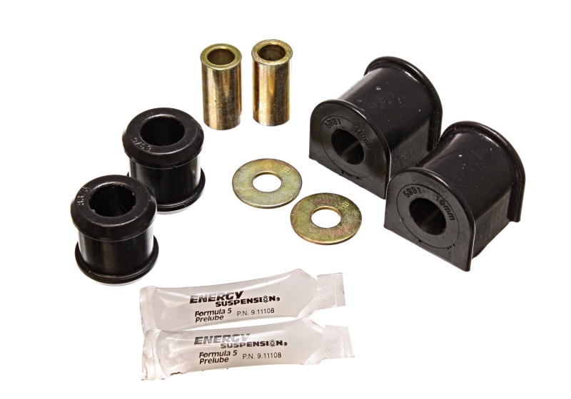 Energy Suspension Rear Sway Bar Bushing Set 19Mm - Black - 2.5113G