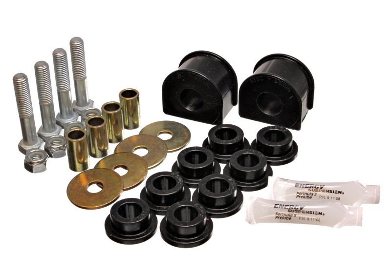 Energy Suspension 99-04 Ford F-150 Lightning 2WD Black Rear Sway Bar Bushing Set (Inc End Links) - 4.5189G