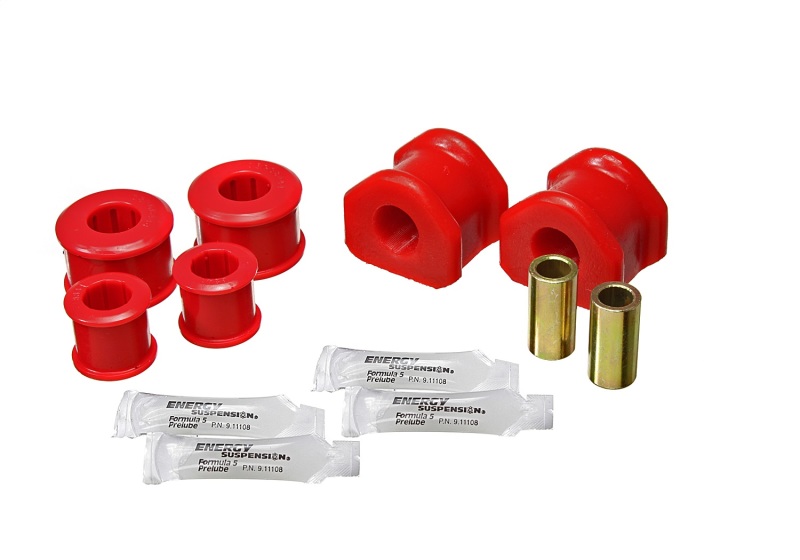 Energy Suspension 11-14 Ford Mustang Front Sway Bar Bushing Set 22mm - Red - 4.5201R