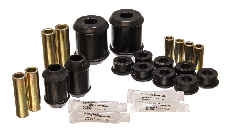 Energy Suspension 00-04 Mitsubishi Eclipse FWD Black Rear Control Arm Bushing Set - 5.3128G