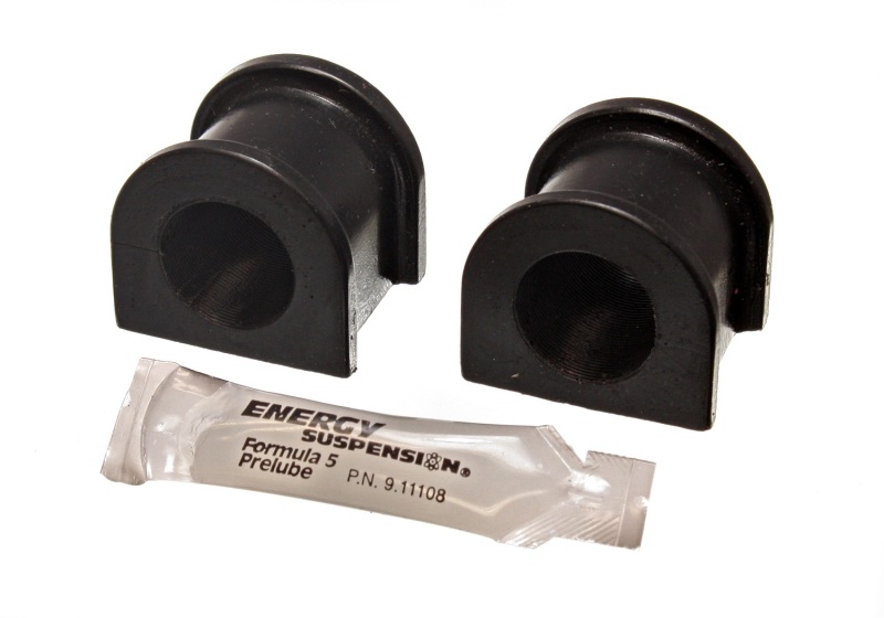 Energy Suspension 03-05 Mitsubishi Lancer EVO 8 Black 24mm Front Sway Bar Bushings - 5.5157G