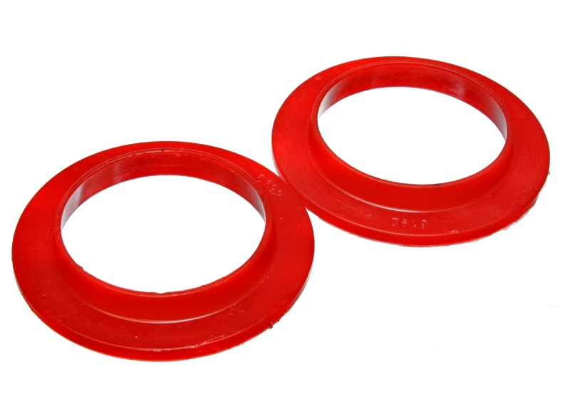 Energy Suspension Coil Spring Isolator Set - Red - 9.6114R