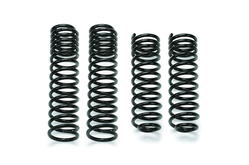 Fabtech 07-18 Jeep JK 4WD 2-Door 5in Front & Rear Long Travel Coil Spring Kit - FTS24143