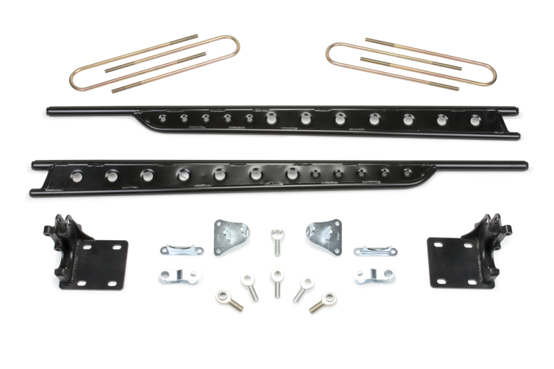 Fabtech 11-16 Ford F250/350 4WD Short Bed Floating Rear Traction Bar System - FTS62006