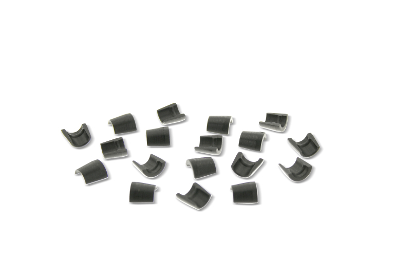 Ferrea 7mm +.050 Radial Grv Steel Square Super 7 Deg Valve Locks - Set of 16 (Recess For Lash Caps) - K10047