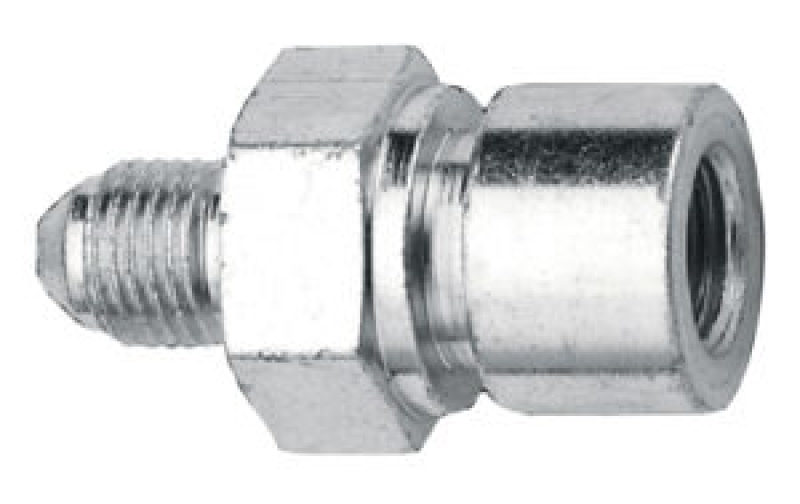 Fragola -4AN x 10 x 1.0 B.F. Tubing Adapter - Steel - 650225