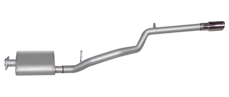 Gibson 00-04 Jeep TJ Sahara 4.0L 2.25in Cat-Back Single Exhaust - Aluminized - 17700