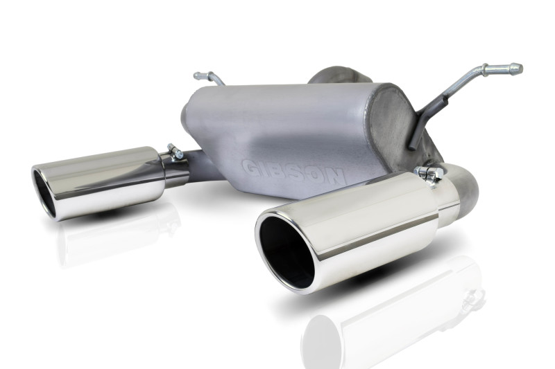 Gibson 18-22 Jeep Wrangler JL Sport 3.6L 2.5in Cat-Back Dual Split Exhaust - Stainless - 617307