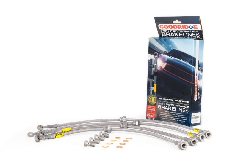 Goodridge 00-06 Nissan Sentra 2.0L w/ ABS incl. SE-R & Spec-V Brake Lines - 22046