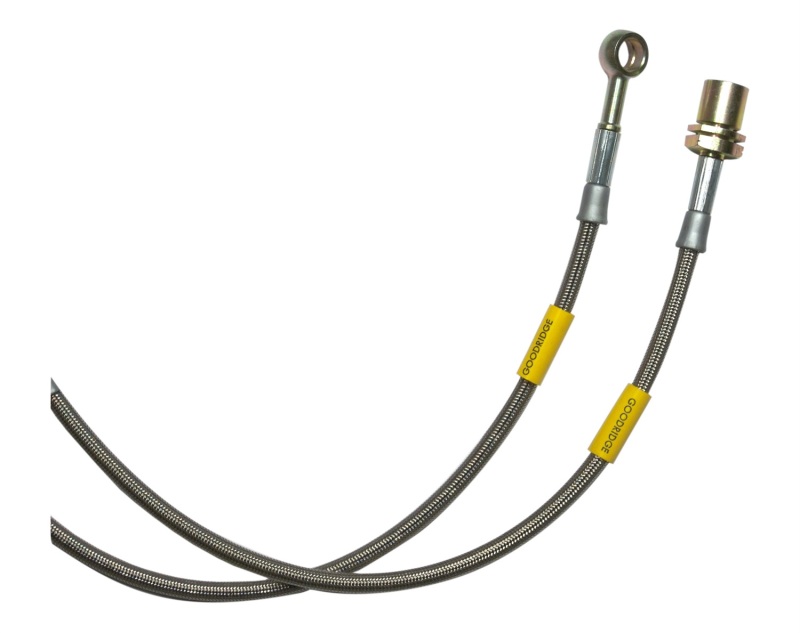 Goodridge 96-99 Land Rover/Range Rover Discovery w/ABS Stainless Steel Brake Lines - 49003