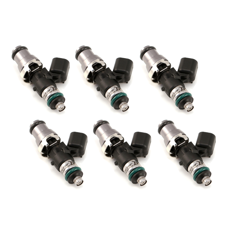 Injector Dynamics 1700cc Injectors - 48mm Length - 14mm Top - 14mm Lower O-Ring (Set of 6) - 1700.48.14.14.6