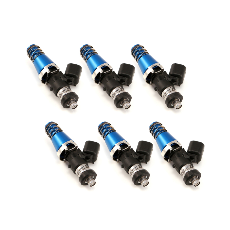 Injector Dynamics 2600-XDS Injectors - 60mm Length - 11mm Top - Denso Lower Cushion (Set of 6) - 2600.60.11.D.6