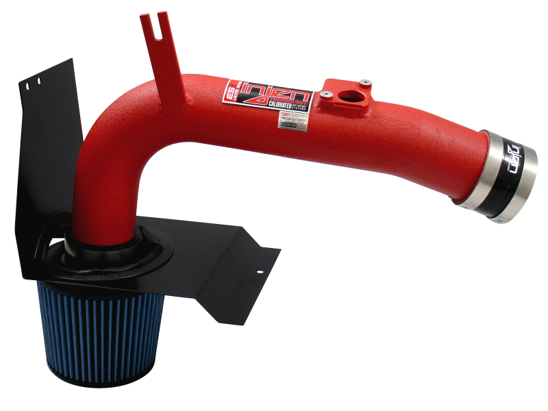 Injen 08-13 Subaru WRX/STi 2.5L (t) Wrinkle Red Cold Air Intake - SP1204WR