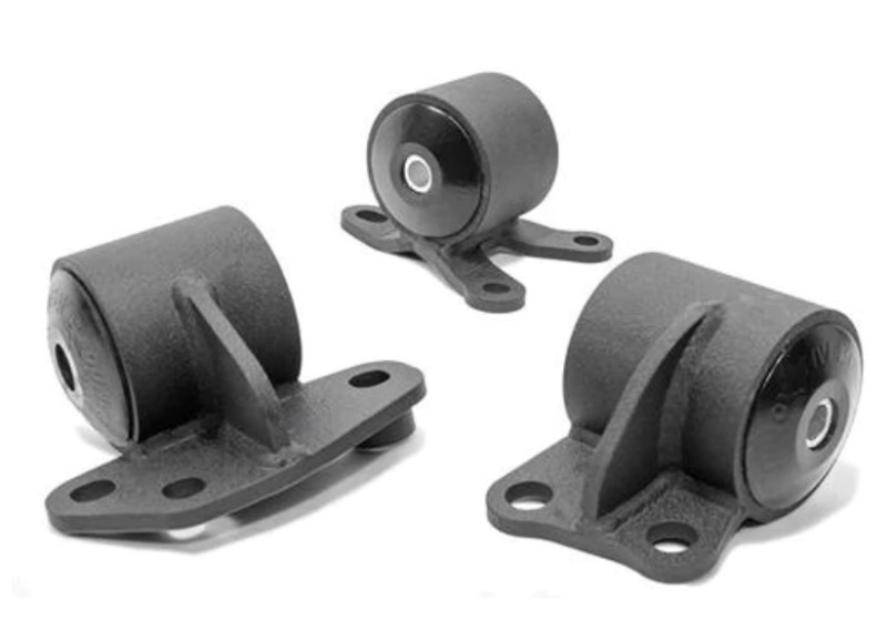 Innovative 92-95 Civic B/D Series Black Steel Mounts 95A Bushings (2 Bolt) - 19550-95A