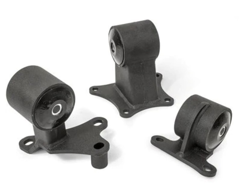 Innovative 90-93 Accord F-Series Black Steel Mounts 75A Bushings (Auto to Manual) - 29352-75A