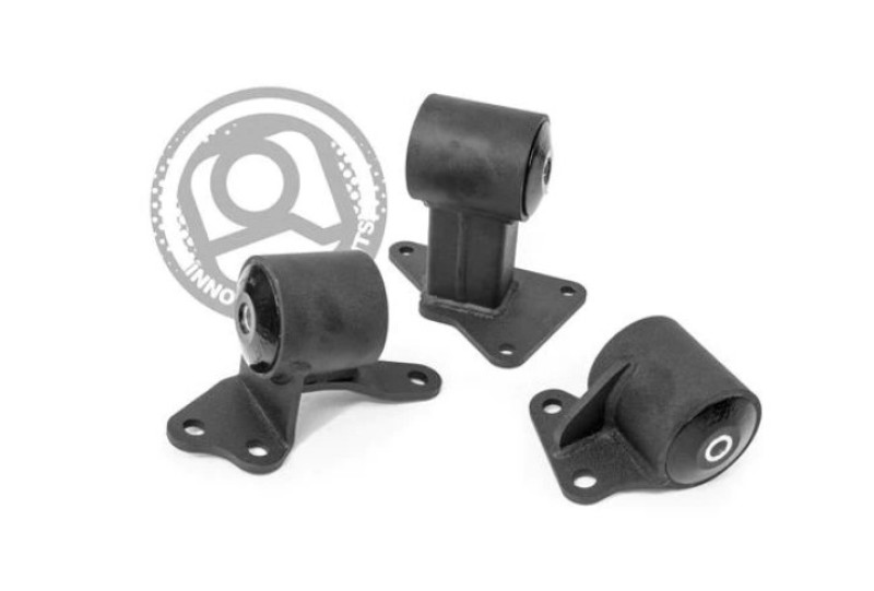 Innovative 94-97 Accord F-Series Black Steel Mounts 75A Bushings (Auto Trans) - 29756-75A