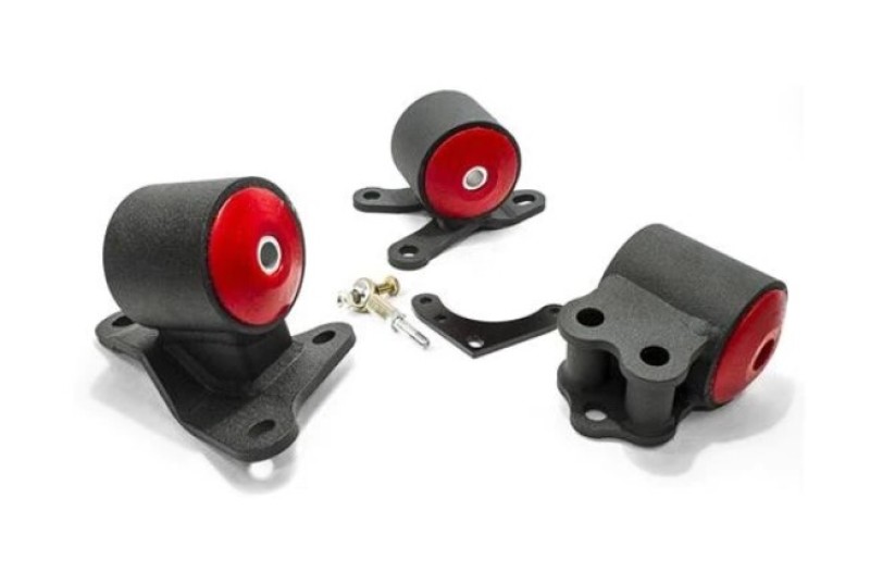 Innovative 92-95 Civic B-Series Black Steel Mounts 75A Bushings (Cable) - 40150-75A