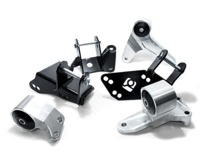 Innovative 96-00 Civic K-Series Silver Aluminum Mounts 85A Bushings (EG/DC Subframe) - B90051-85A