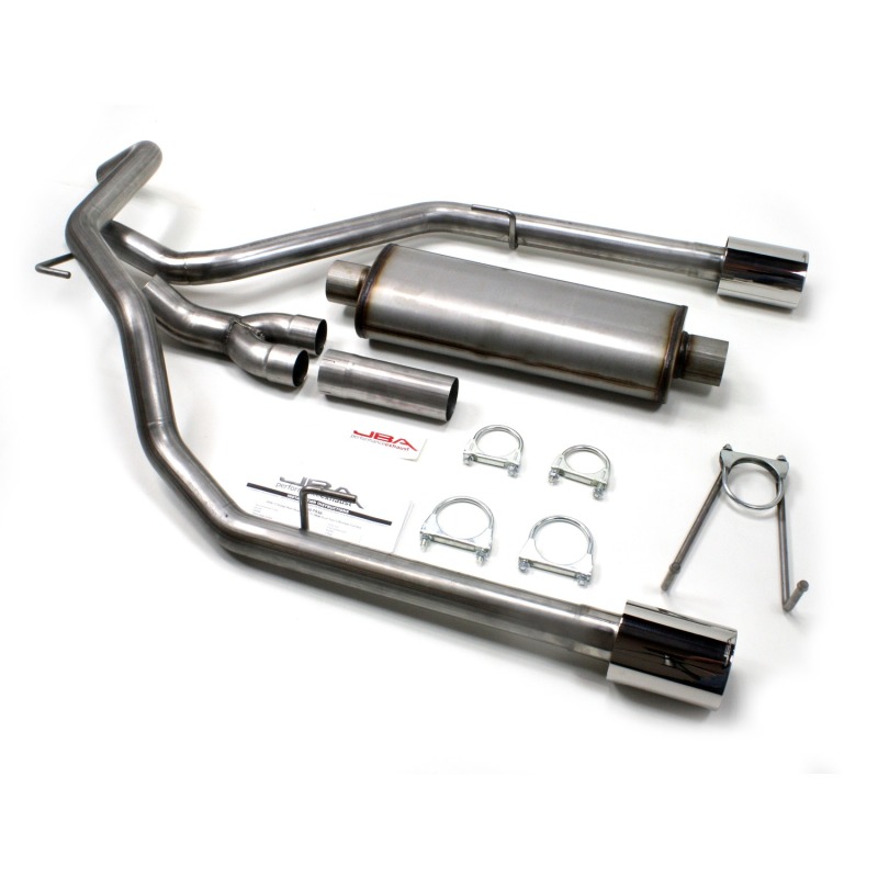 JBA 06-18 Ram 1500 5.7L 409SS Dual Rear Exit Cat-Back Exhaust - 40-1536