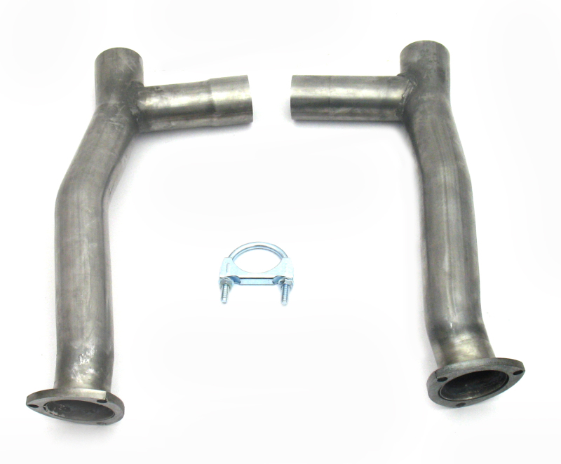 JBA 65-73 Ford Mustang 260-302 4 Speed C4/C6/AOD 409SS Mid Pipes - 6610SH