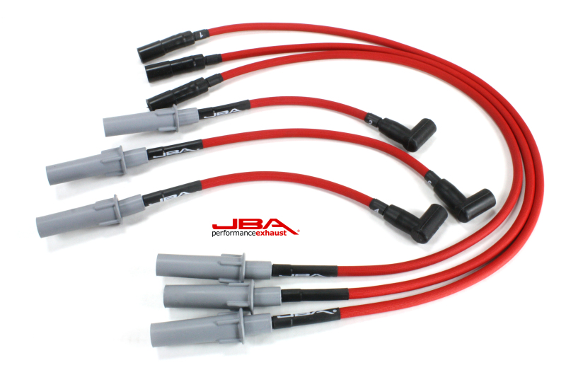 JBA 07-11 Jeep 3.8L Ignition Wires High Temp 6 Lead Set (Use w/1528S) - W01528HT