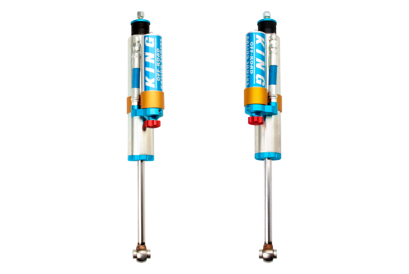 King Shocks 2005+ Ford F-250/F-350 4WD Front 2.5 Dia Remote Reservoir Shock w/Adjuster (Pair) - 25001-136A