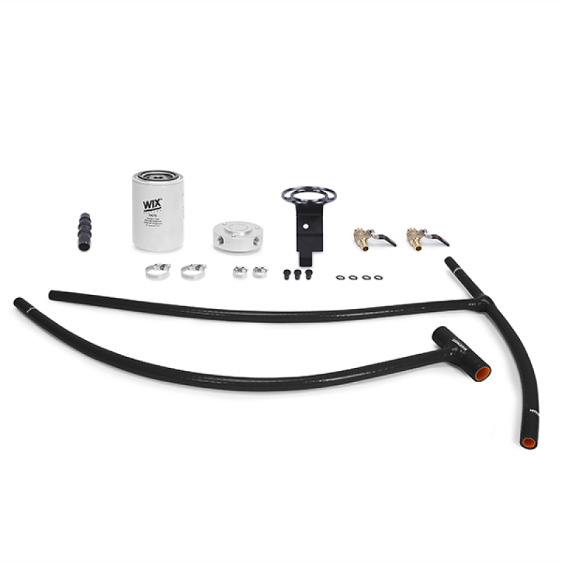 Mishimoto 03-07 Ford 6.0L Powerstroke Coolant Filtration Kit - Black - MMCFK-F2D-03BK