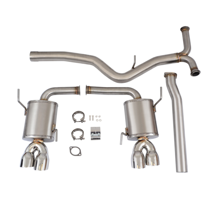 Mishimoto 2015 Subaru WRX 3in Stainless Steel Cat-Back Exhaust - MMEXH-WRX-15