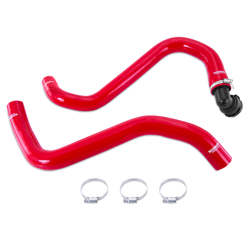 Mishimoto 15-17 Ford F-150 2.7L EcoBoost Silicone Hose Kit (Red) - MMHOSE-F27T-15RD