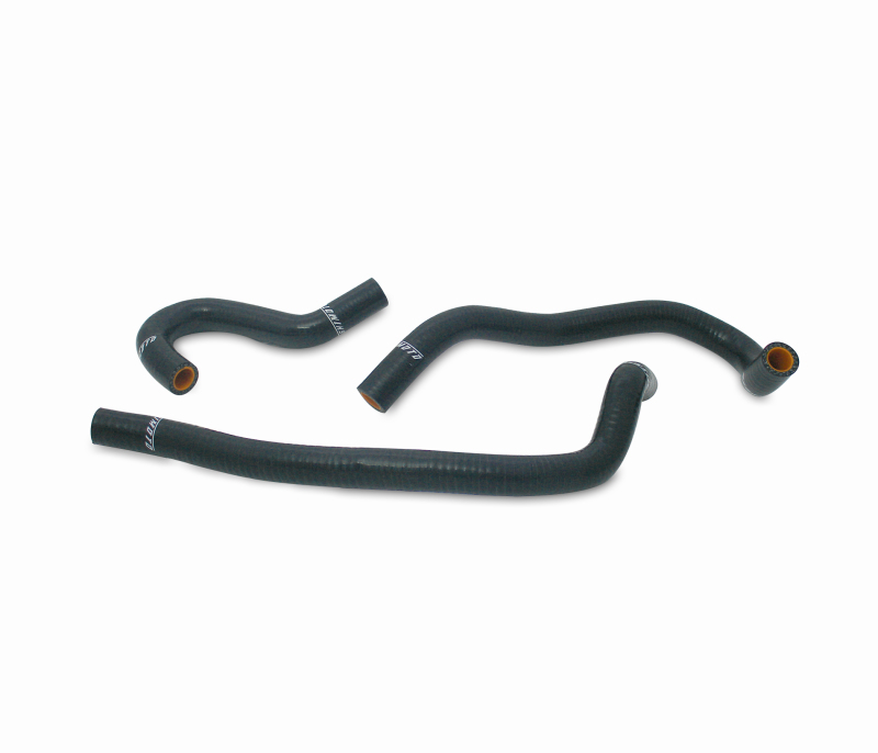 Mishimoto 86-92 Toyota Supra Black Silicone Heater Hose Kit - MMHOSE-SUP-86HHBK