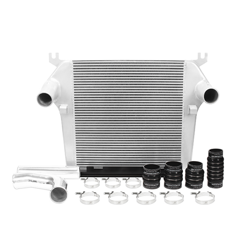 Mishimoto 10-12 Dodge 6.7L Cummins Intercooler Kit (Silver) - MMINT-RAM-10KSL