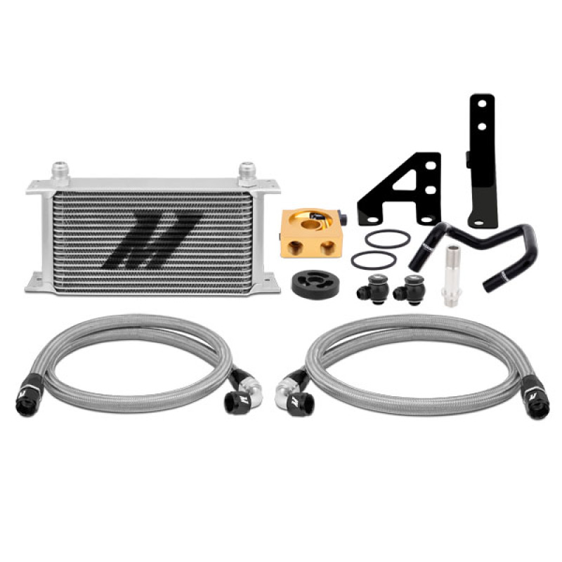 Mishimoto 2015 Subaru WRX Thermostatic Oil Cooler Kit - MMOC-WRX-15T
