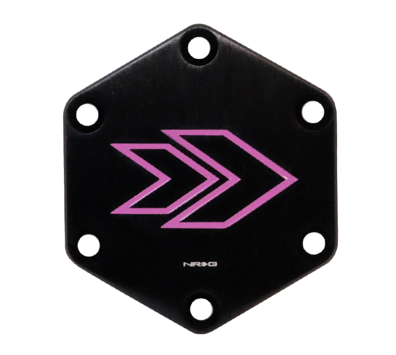 NRG Horn Button Delete - Arrow (Engraved) - Purple - STR-620PP