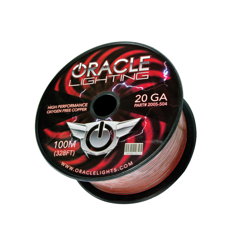 Oracle AWG 2 Conductor LED Installation Wire 100M (328ft) Spool - Single Color SEE WARRANTY - 2005-504