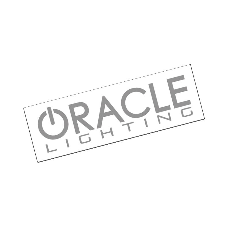 Oracle Decal 6in - Silver NO RETURNS - 8028-504